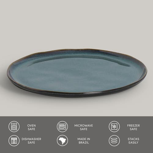 Porto Brasil Buffet Dinner Plate Set Of 6 In Green
