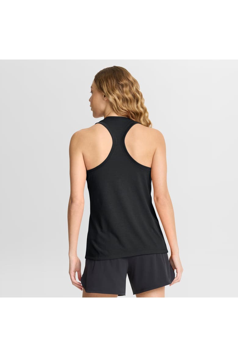 Women's Nike  Black Las Vegas Raiders Hurry Up Tri-Blend Dri-FIT Tank Top, Alternate, color, Black