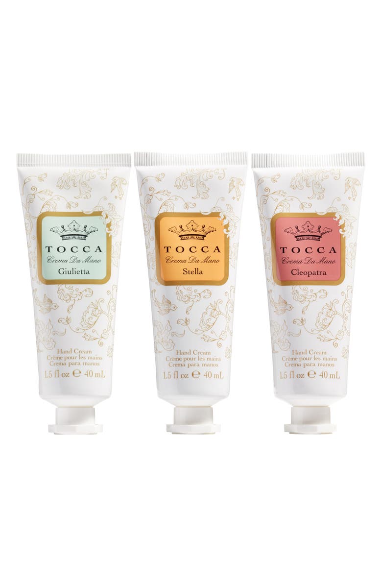 TOCCA Crema Veloce Travel Lotion Trio, Main, color,