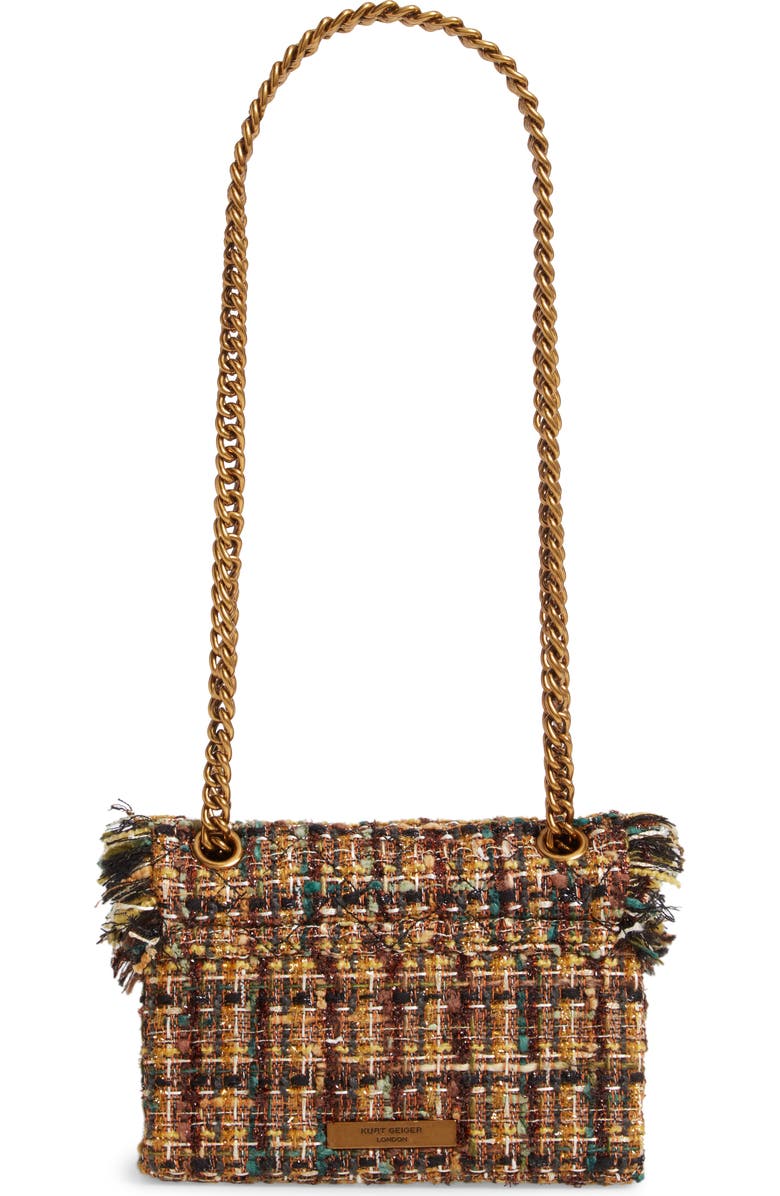 Kurt Geiger London Mini Kensington x Tweed Crossbody Bag, Alternate, color,