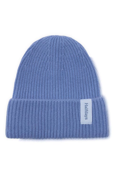 Rib Merino Wool Beanie