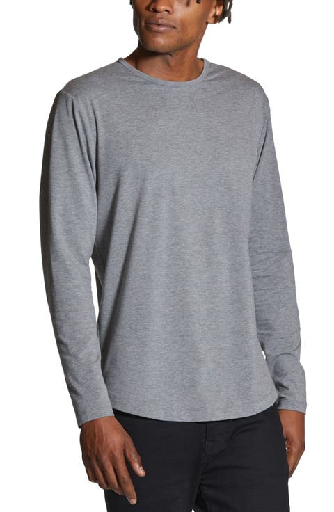 AO Curved Hem Long Sleeve T-Shirt
