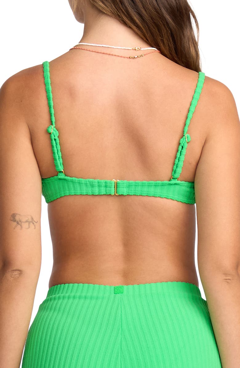 Billabong x Josie in the Loop Demi Underwire Bikini Top, Alternate, color, Jungle Green