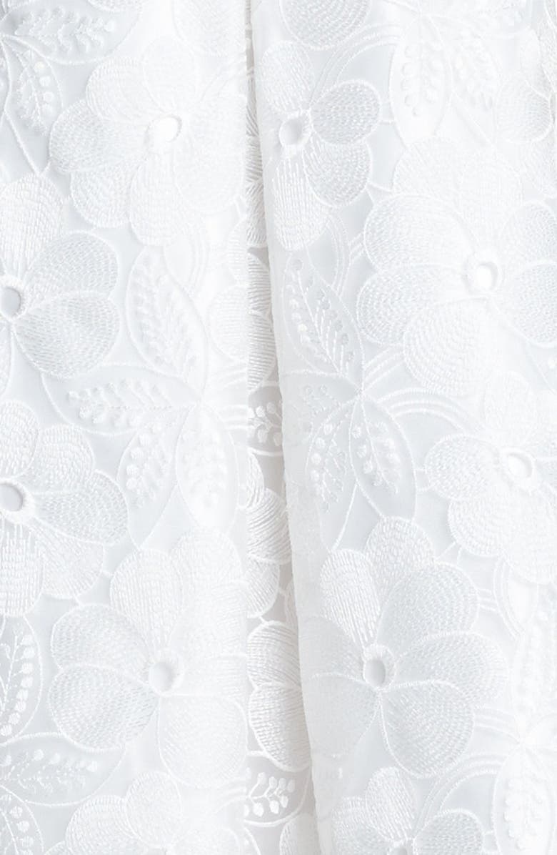 Jill Jill Stuart Embroidered Organza Fit & Flare Dress, Alternate, color,