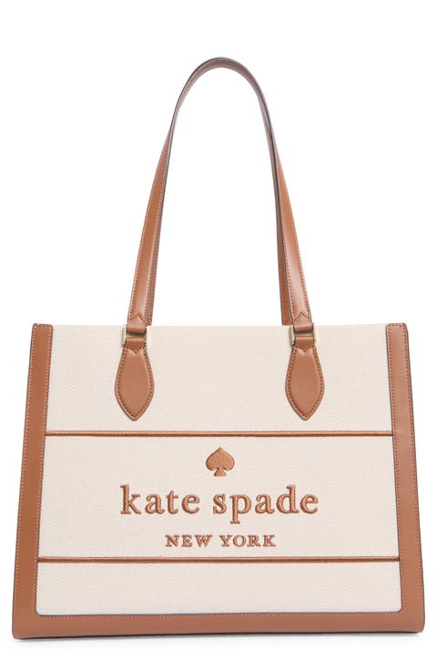 ellie large canvas tote bag