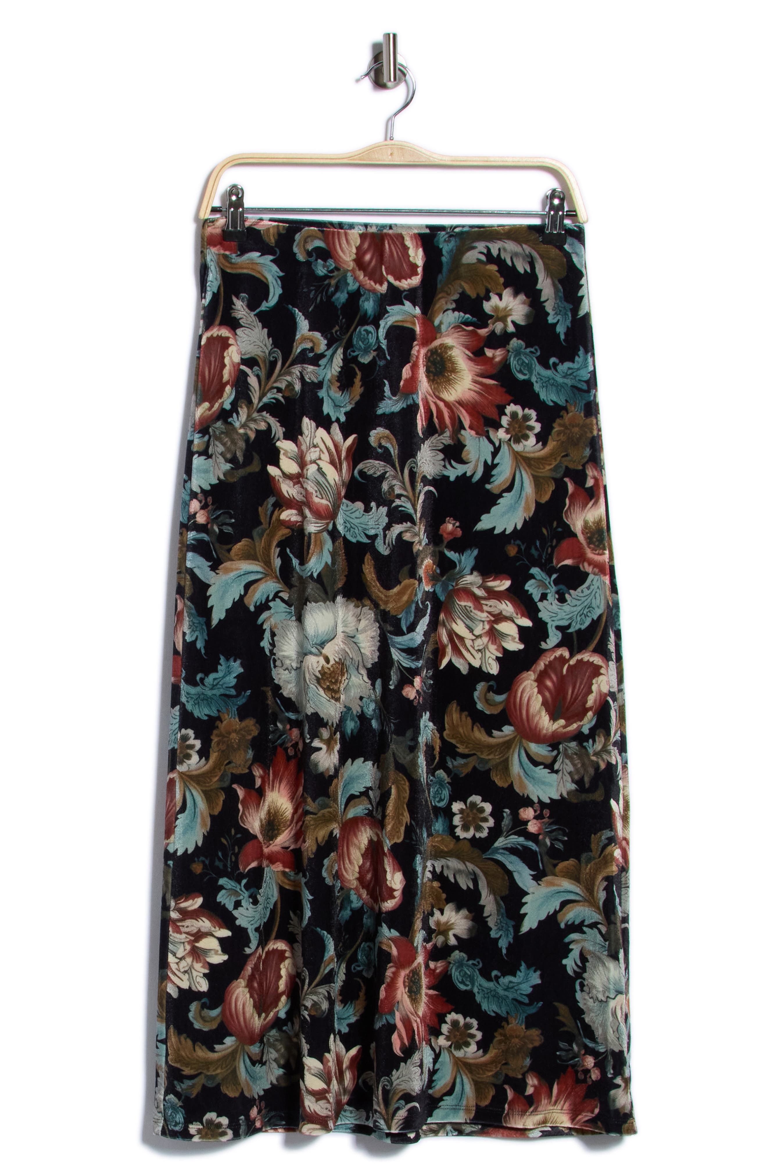 selected BLACK FLORAL PRINT