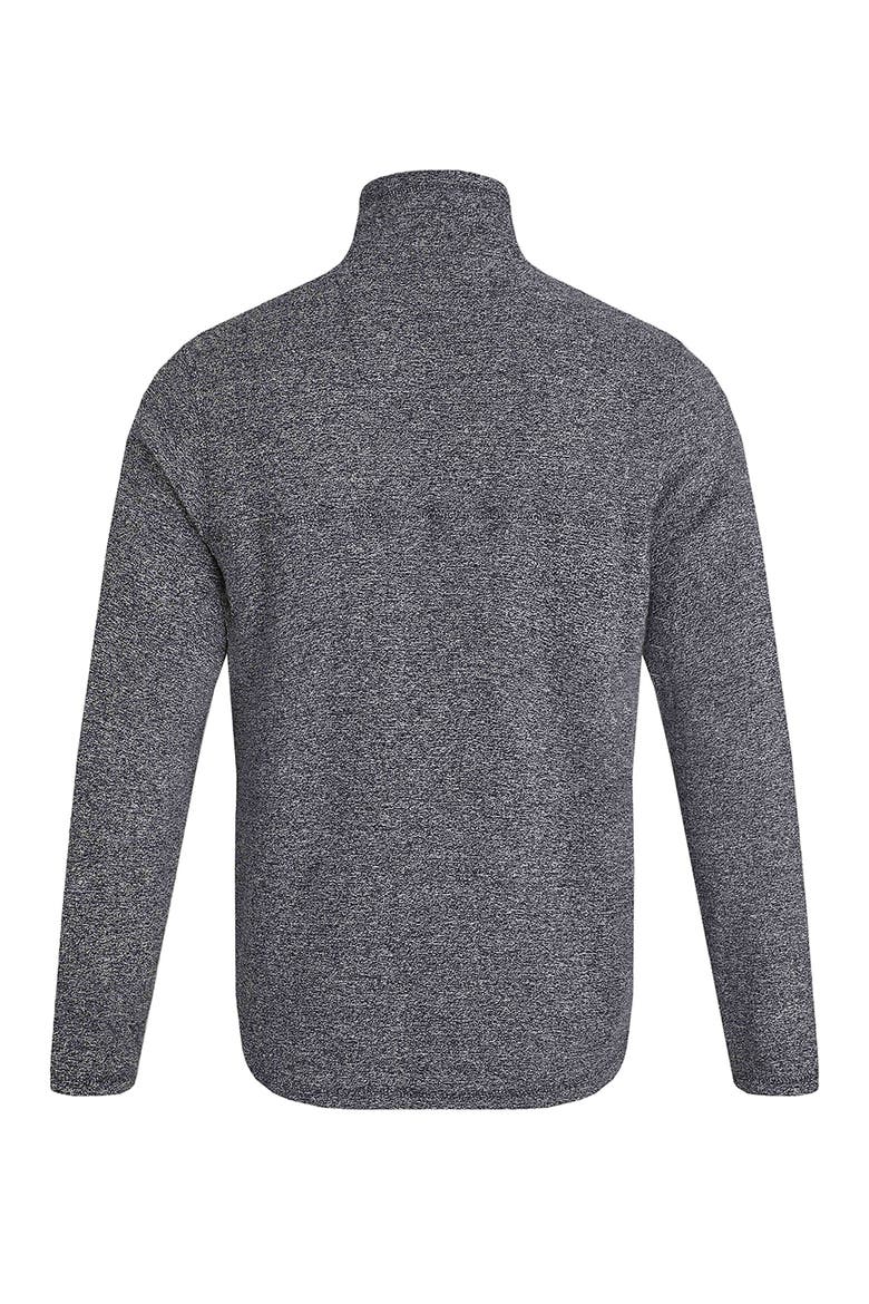 Laramie 1/4 Zip Snow Marl Fleece, Alternate, color, Navy
