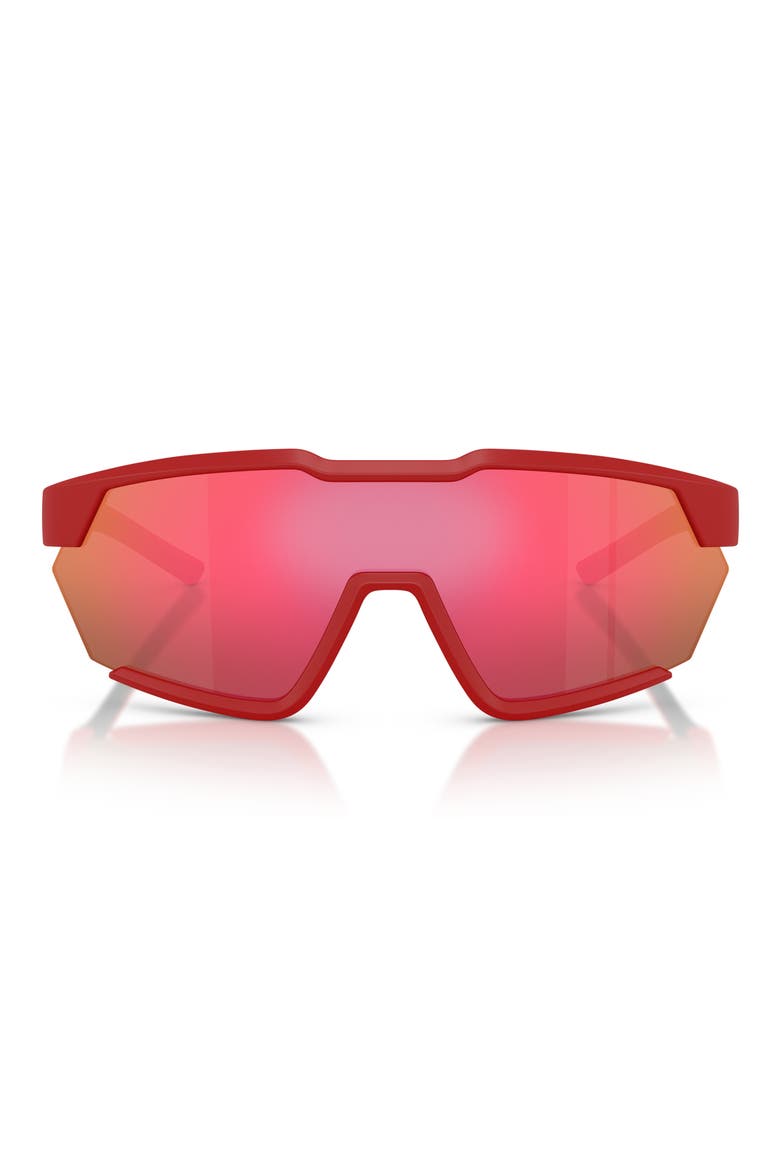41mm Irregular Sunglasses, Main, color, MATTE RED