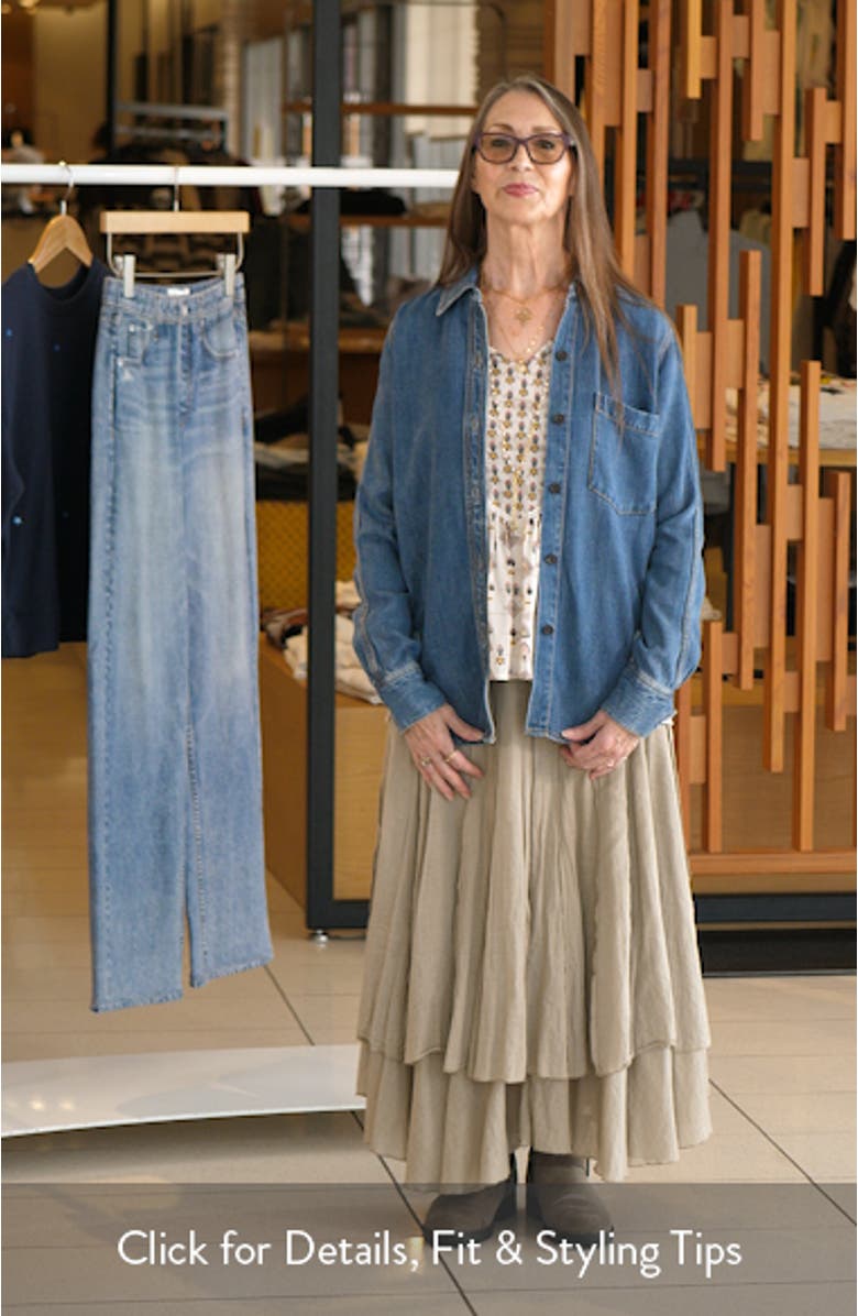 Atticus Denim Button-Up Shirt, sales video thumbnail