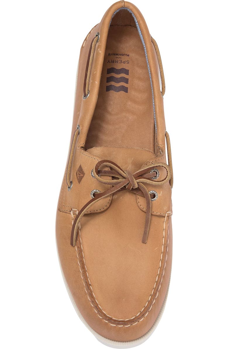 Sperry Authentic Original 2-Eye Plushwave Boat Shoe, Alternate, color,