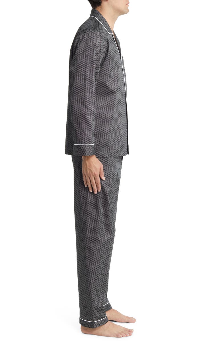 Majestic International Southport Woven Cotton Pajamas, Alternate, color, 