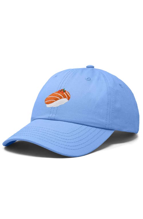DALIX DALIX SALMON SUSHI EMBROIDERED DAD CAP 