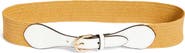 Kate Spade New York straw stretch belt