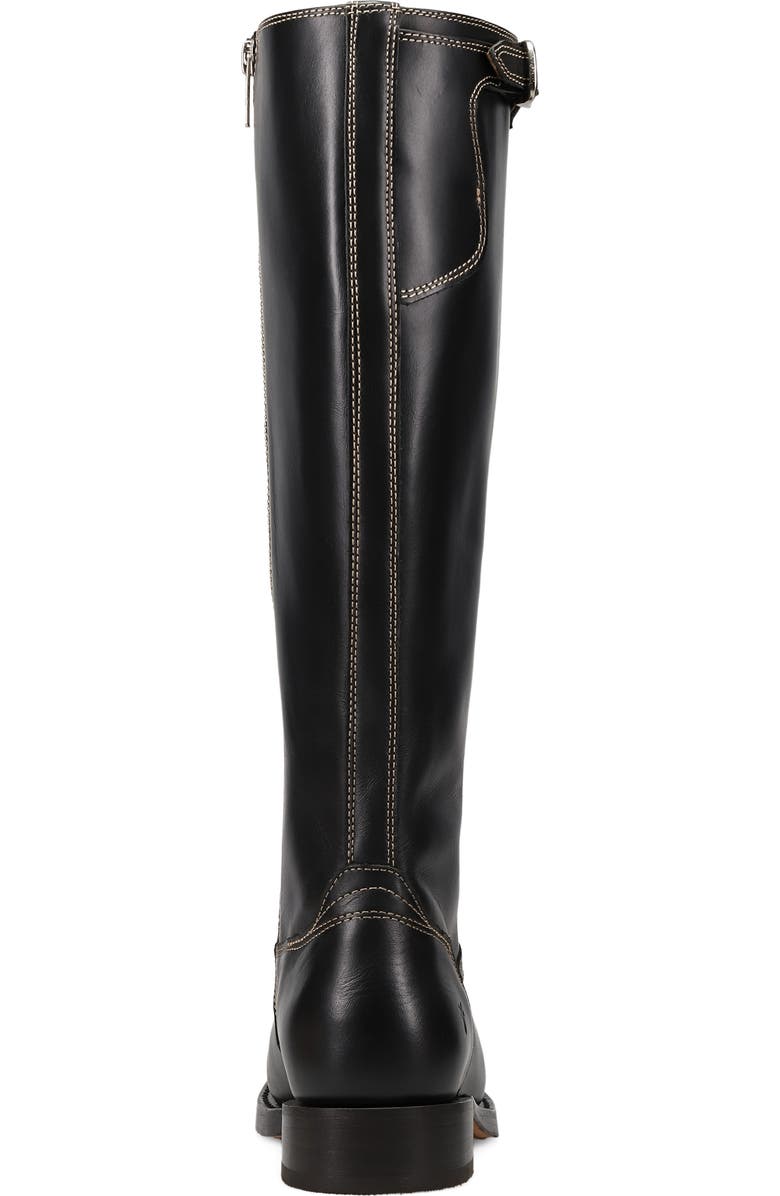 Frye Campus Knee High Riding Boot, Alternate, color, Black