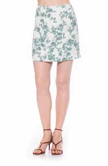 Alexia Admor Jinny High Rise Double Button Miniskirt