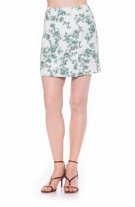 Alexia Admor Jinny High Rise Double Button Miniskirt