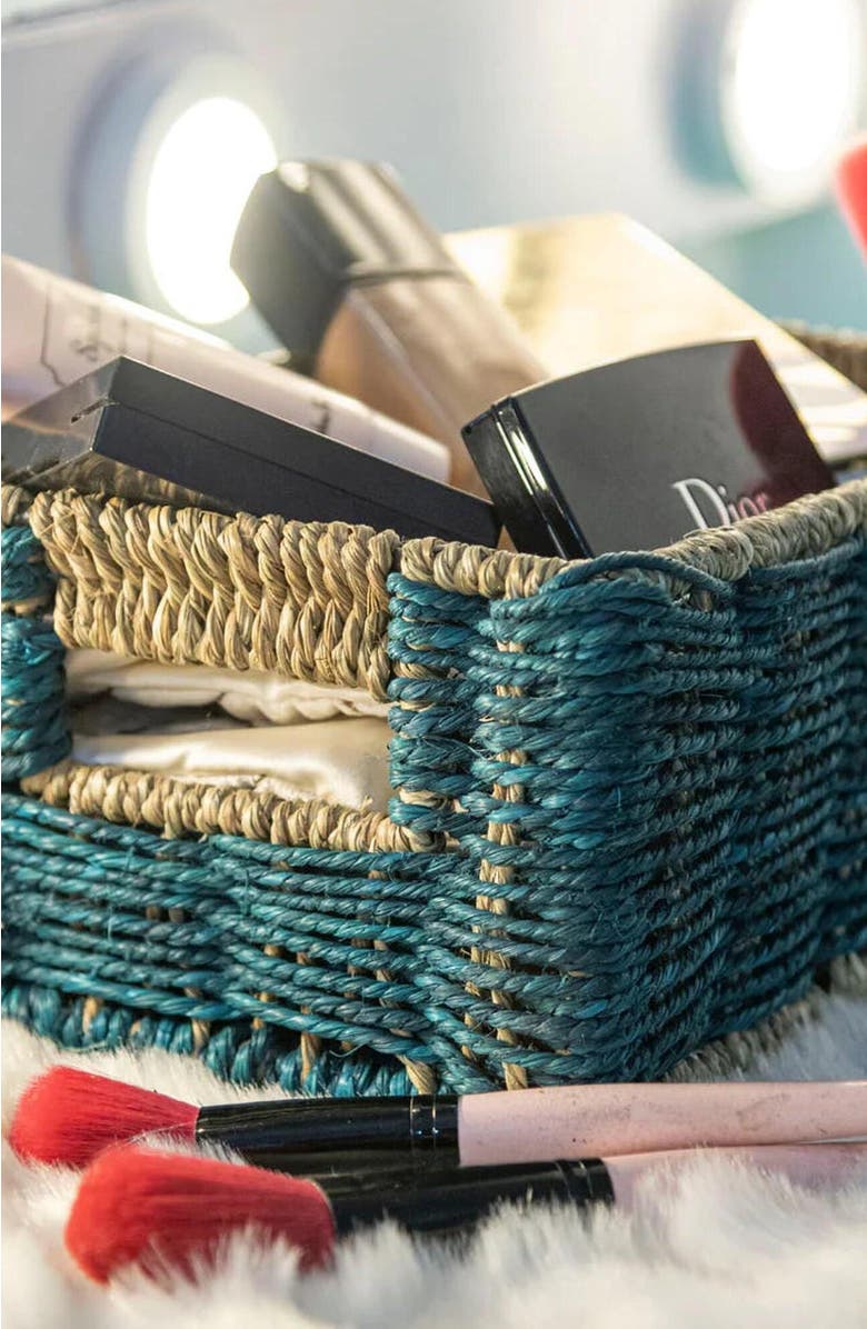 Kadam Haat Babui Utility Basket, Alternate, color, Indigo