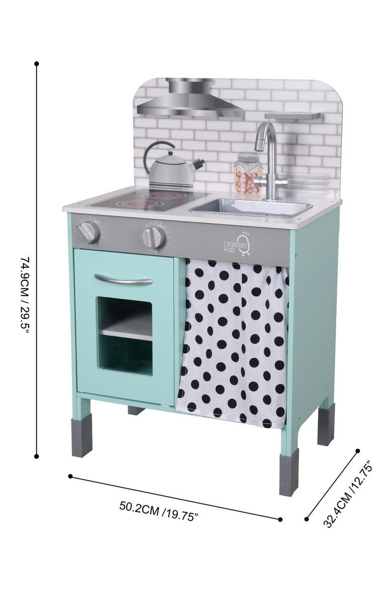 Little Chef Kitchen Playset, Alternate, color, PETROL