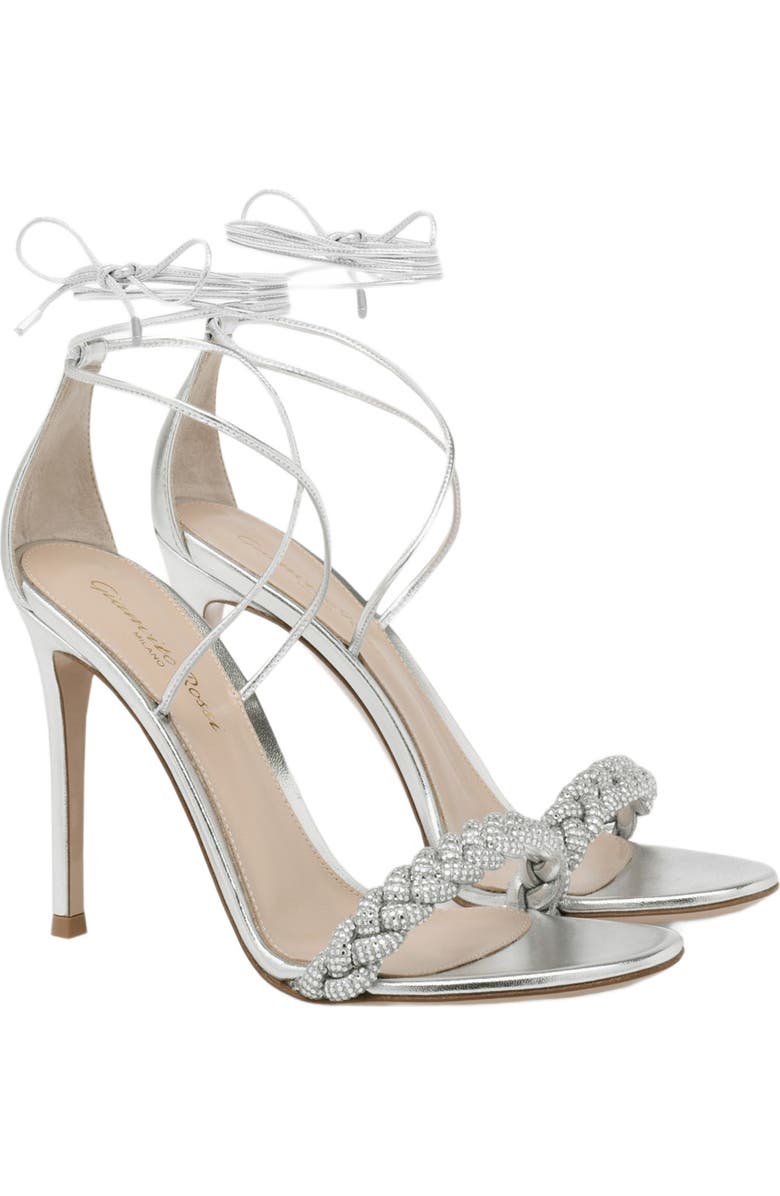 Gianvito Rossi Crystal Leomi Sandal, Alternate, color,