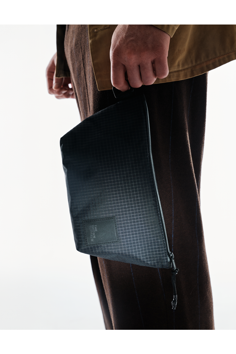 Dopp Kit Bag, Alternate, color, black-grid