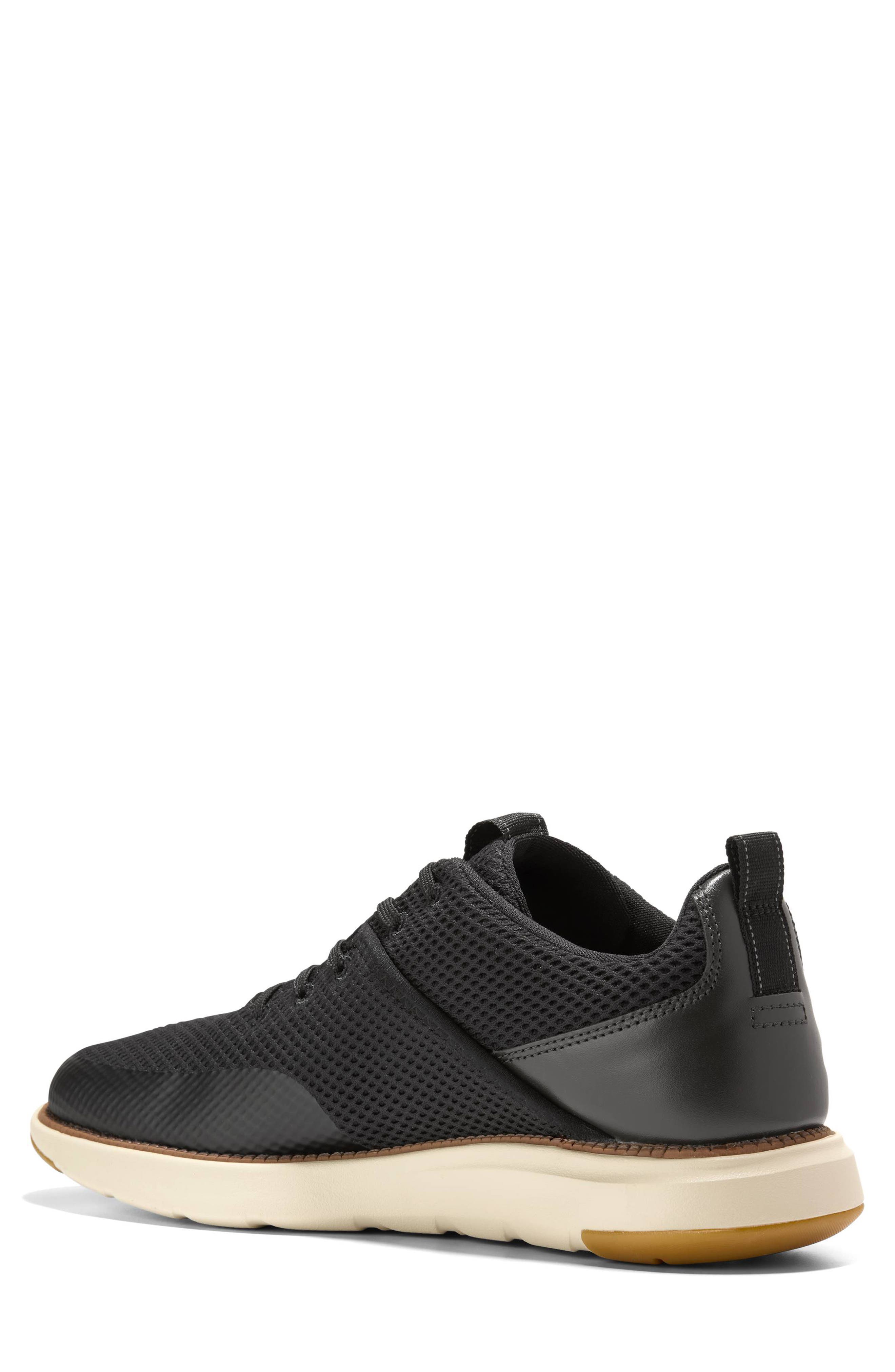 Cole Haan Grand Atlantic Sneaker - Wide Width Available, Alternate, color, Black/ Raven