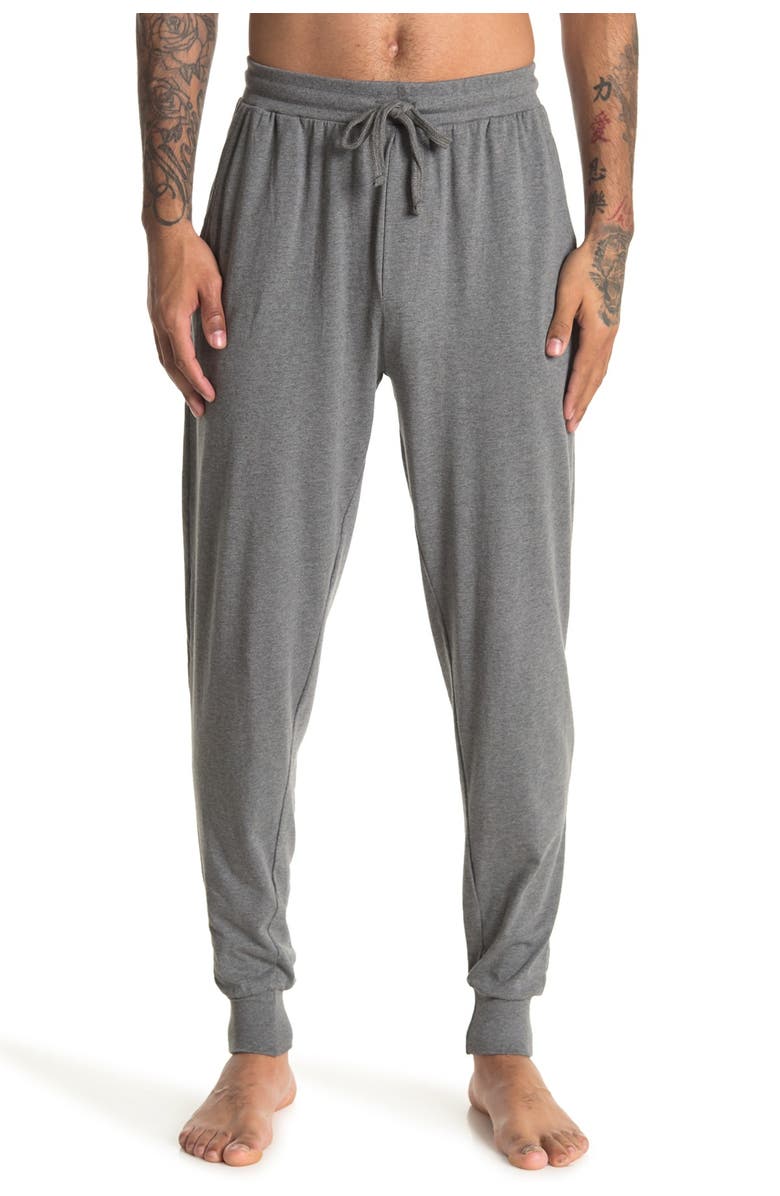 UNSIMPLY STITCHED Lightweight Joggers, Main, color, Melange Light Grey
