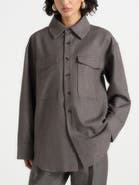 Manière De Voir Joy Tailored Oversized Shirt
