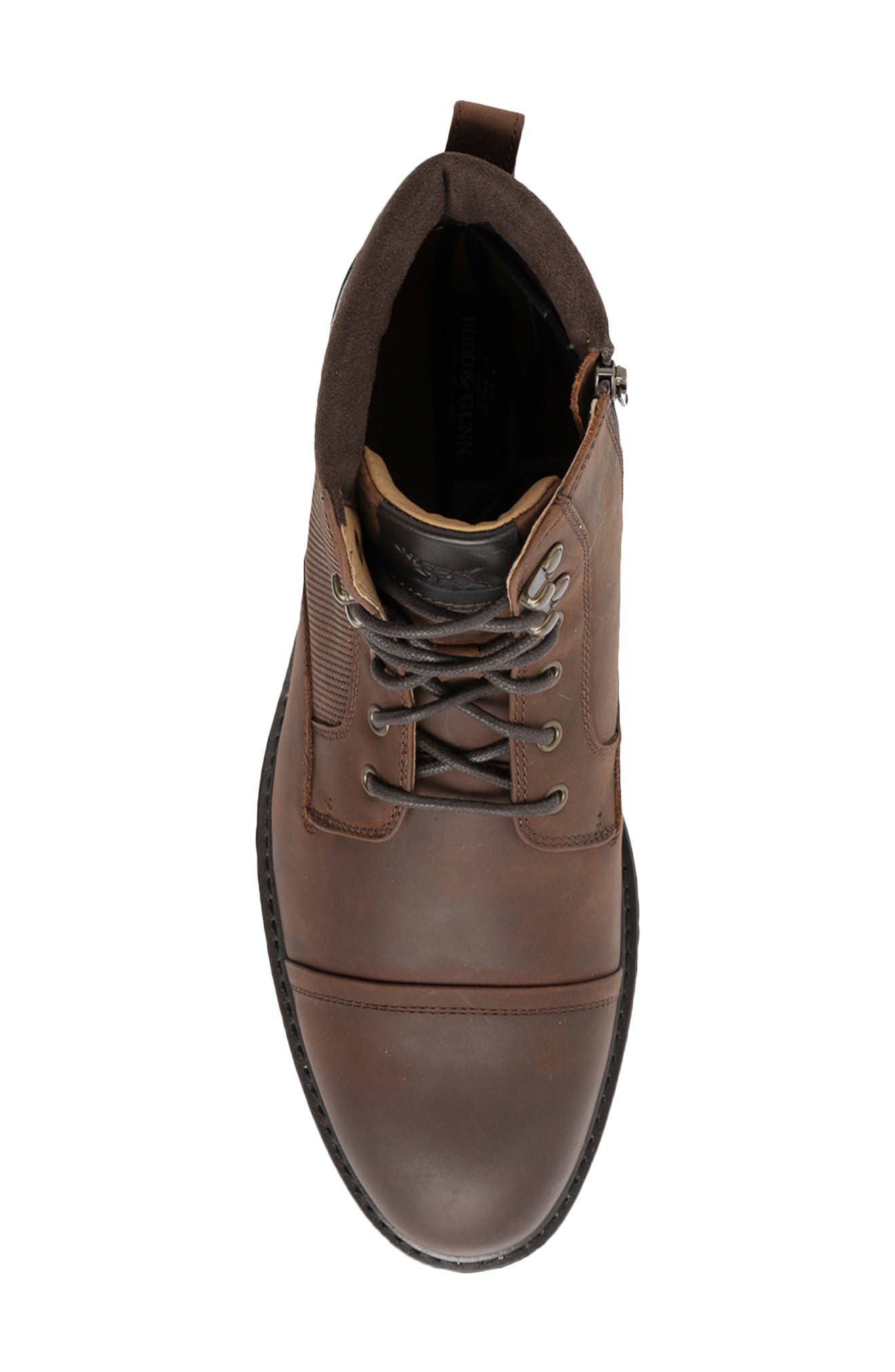 Durham Combat Boot, Alternate, color, REDWOOD