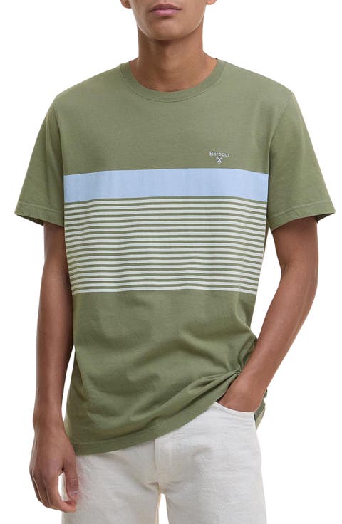 Bayside Men's Lime Green USA-Made 100% Cotton Short Sleeve T