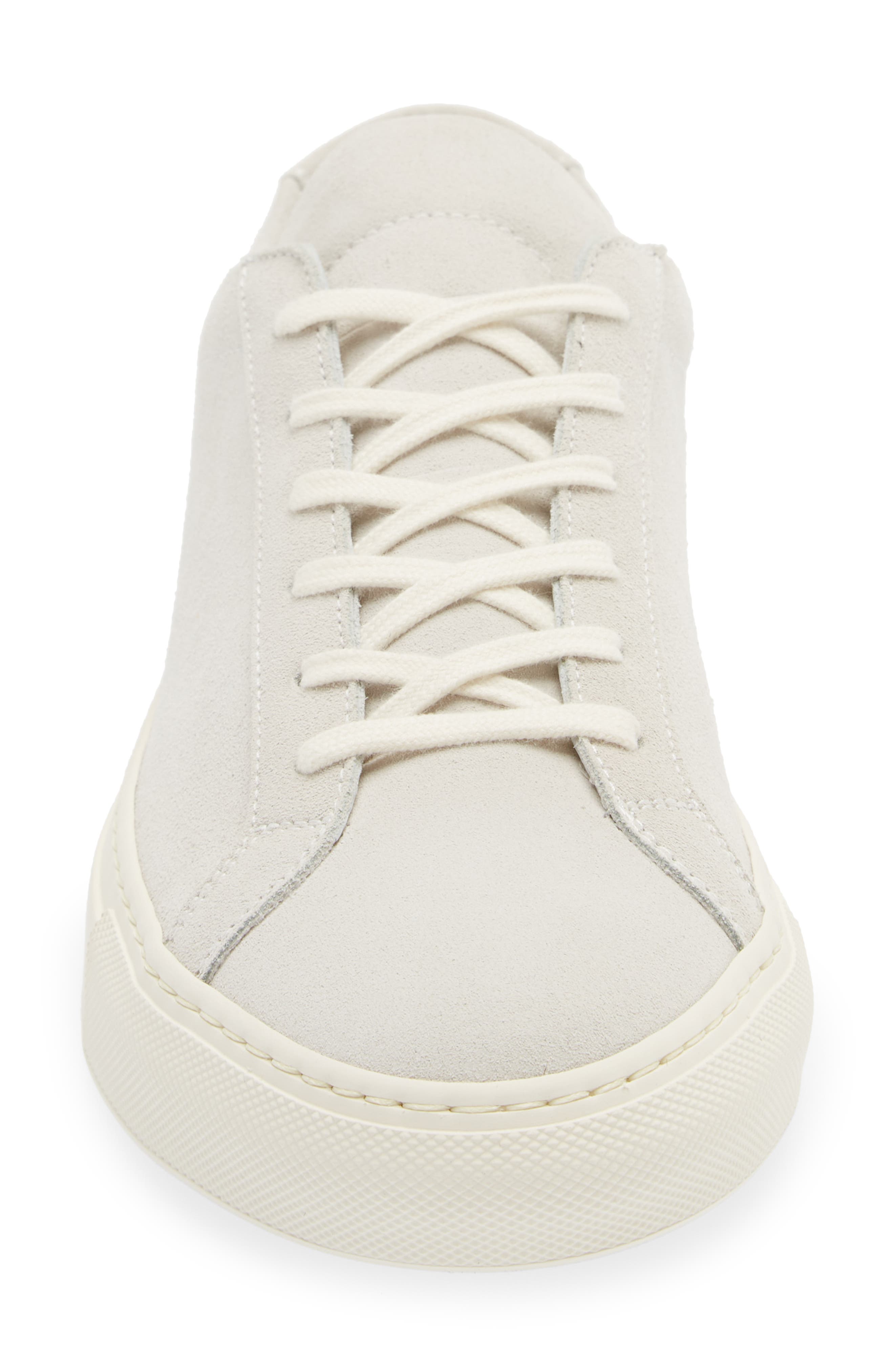 Common Projects Achilles Low Suede Sneaker, Alternate, color, 