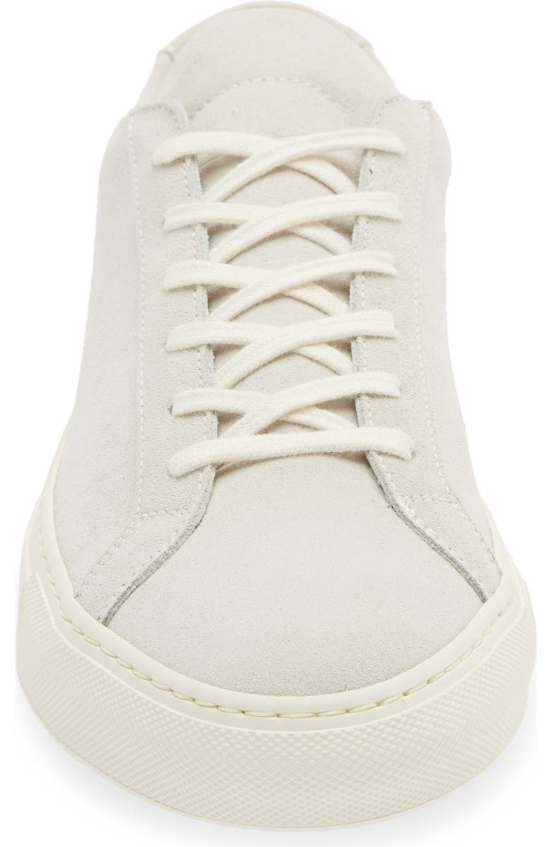 Common Projects Achilles Low Suede Sneaker, Alternate, color,