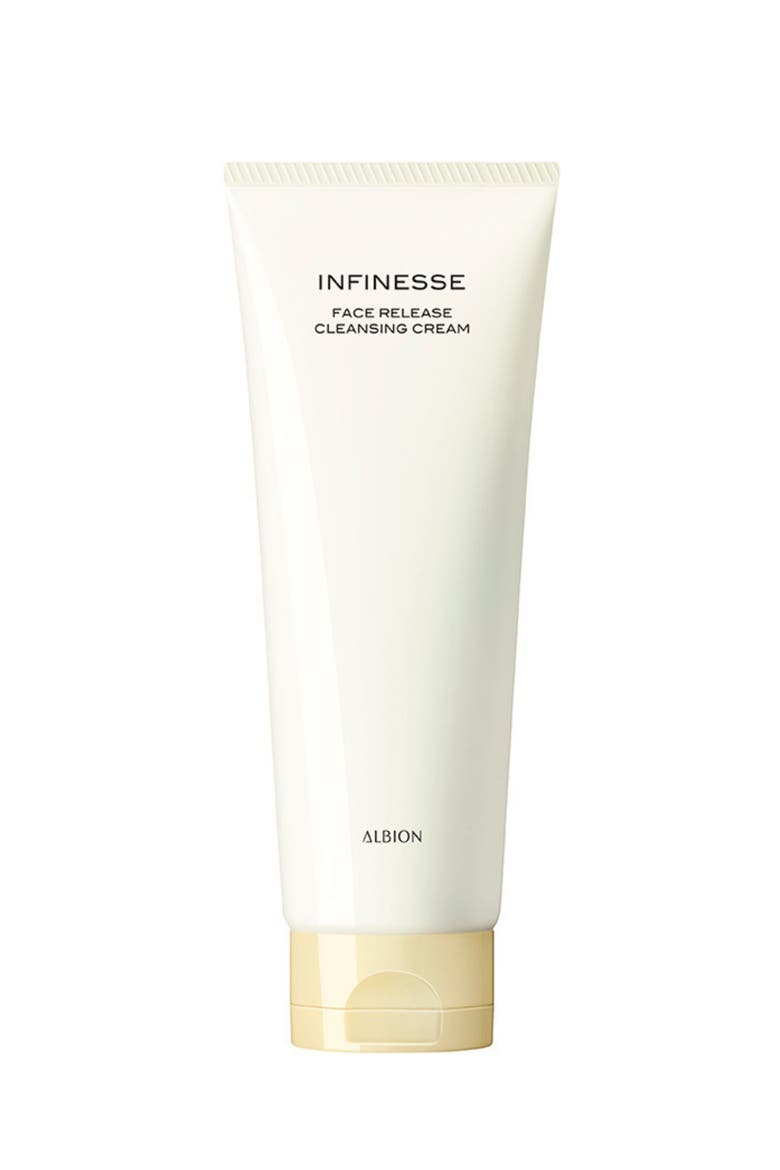 INFINESSE Face Release Cleansing Cream, Main, color, White
