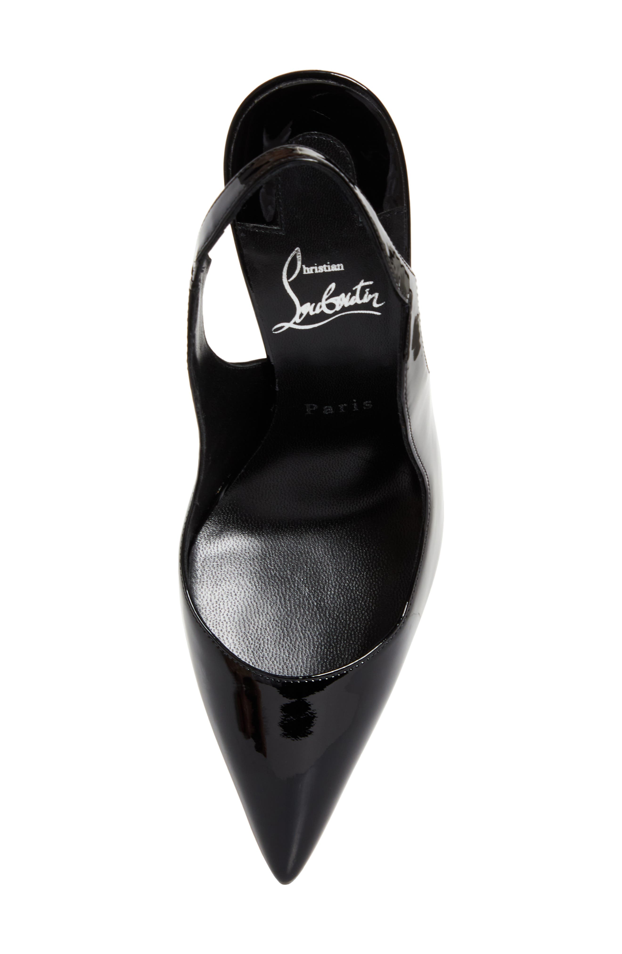 Christian Louboutin Hot Chick Pointed Toe Slingback Pump, Alternate, color, 