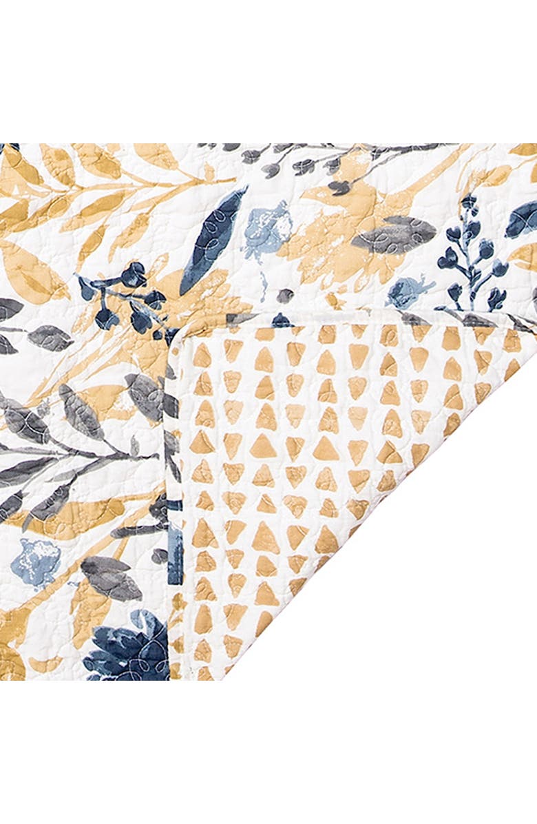 C&F Home Natural Home Cotton Quilted 48" x 60" Throw Blanket, Alternate, color, Yellow