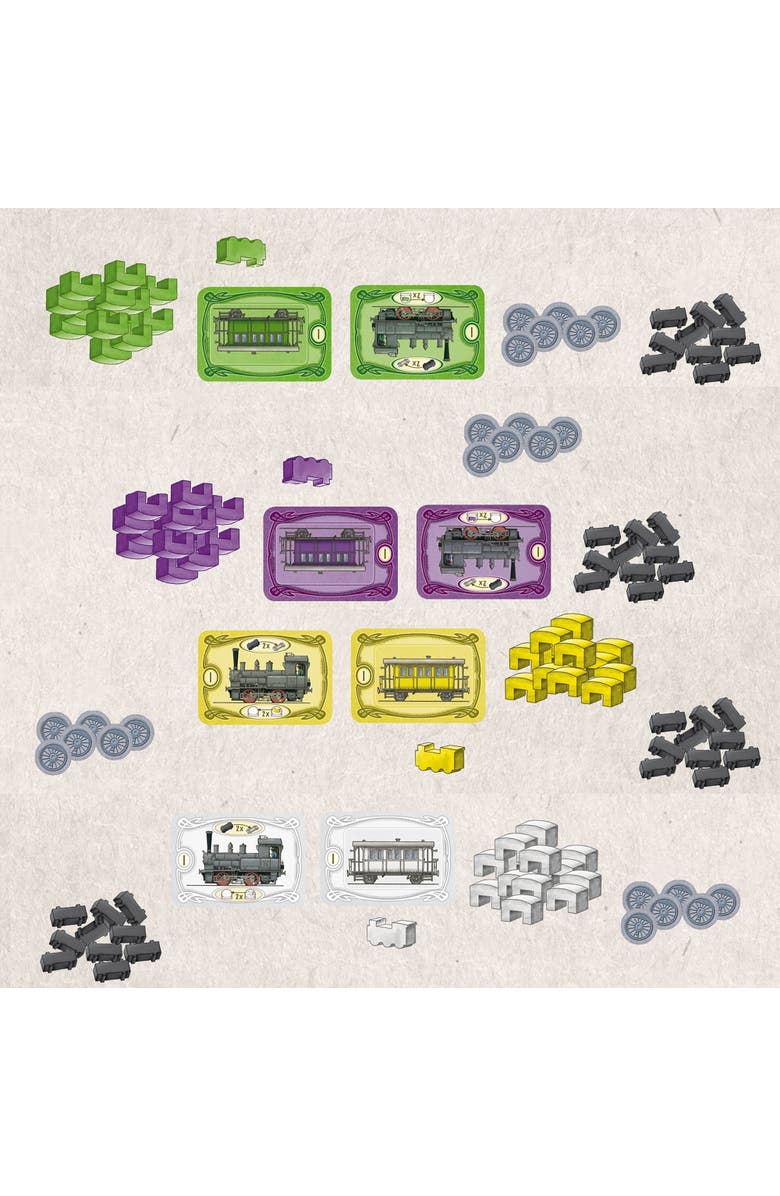 Rio Grande Games Free Ride Strategy Board Game, Alternate, color, 