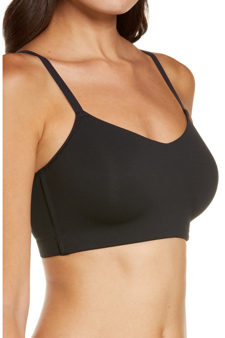Limitless Convertible Contour Sports Bra, Alternate, color, BLACK