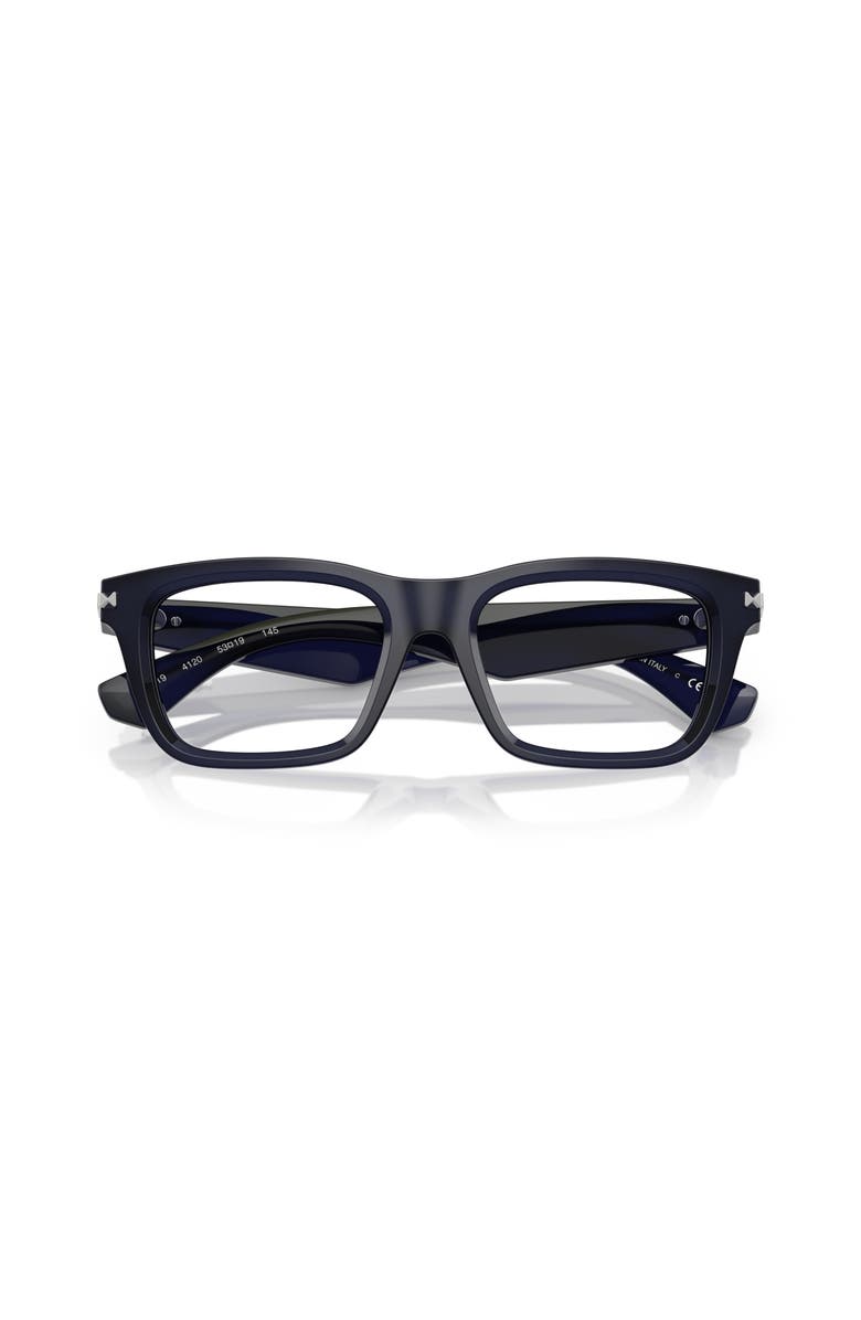 Burberry 51mm Rectangle optical glasses, Alternate, color, Blue
