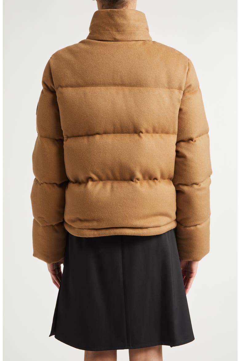Ambleside Cashmere Down Puffer Jacket, Alternate, color, CAMEL