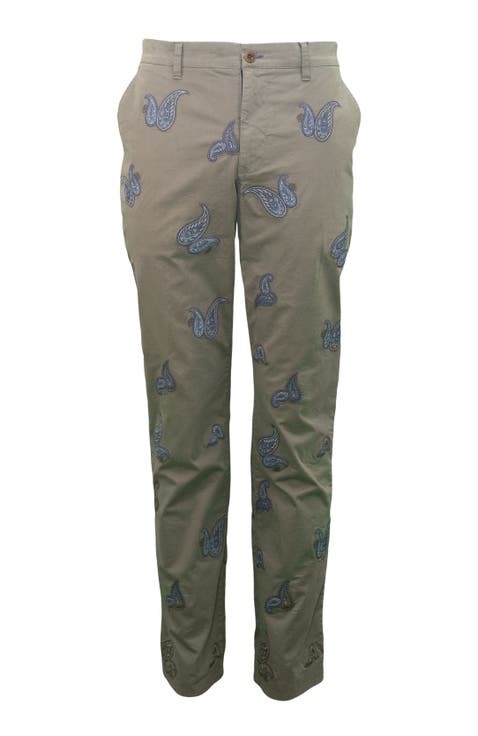 Charles Stretch Twill Flat Front Pant