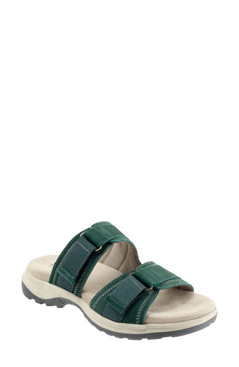 Oasis Leather Slide Sandal