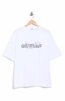 Off-White Bookish Flower Graphic T-Shirt