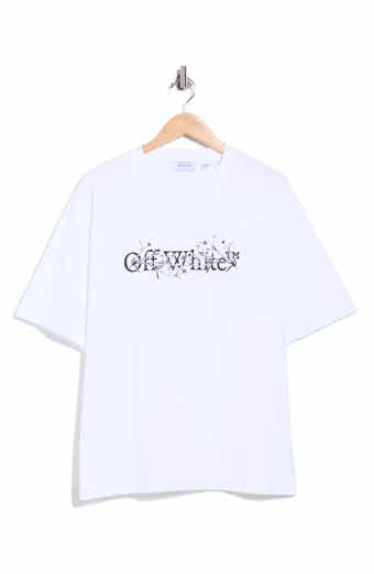 Off-White Bookish Flower Graphic T-Shirt