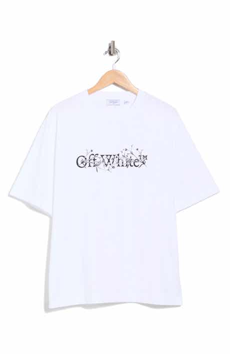 Off-White Bookish Flower Graphic T-Shirt