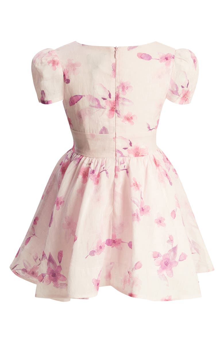 Bardot Junior Sirena Floral Fit & Flare Dress, Alternate, color,