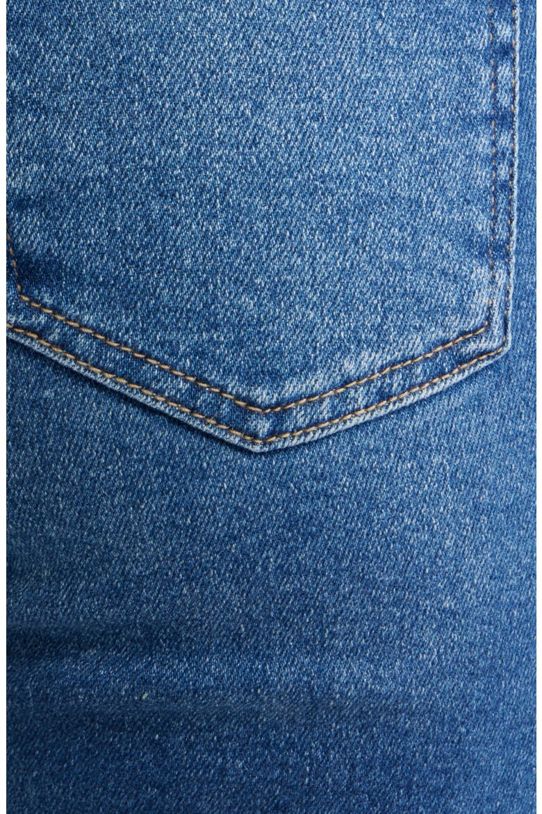 Low Rise Capri Jeans, Alternate, color, DARK BLUE