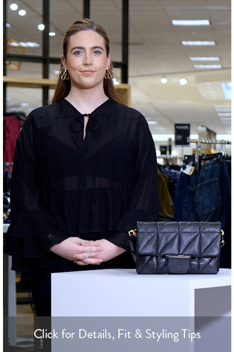 Ondine Quilted Leather Shoulder Bag video