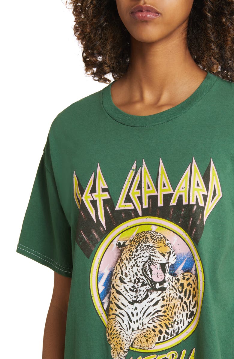 Vinyl Icons Def Leppard Hysteria Cotton Graphic T-Shirt, Alternate, color,