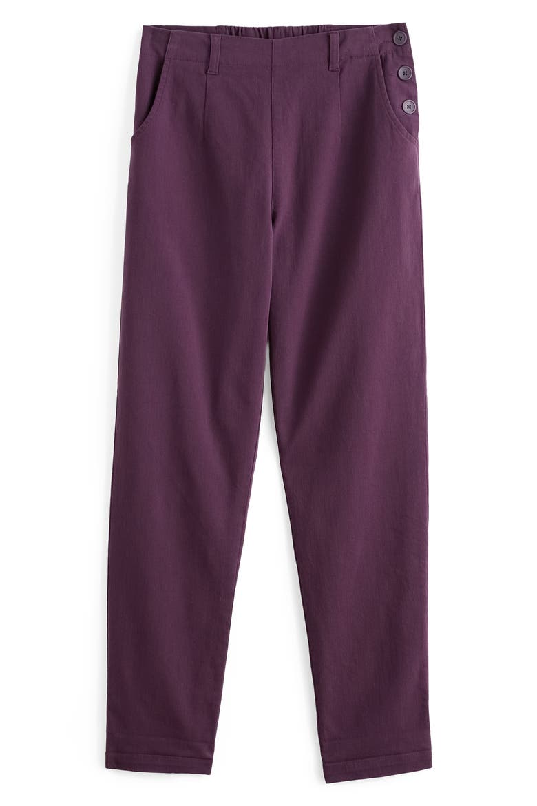 Waterdance Tapered Leg Pants, Alternate, color, LOGANBERRY