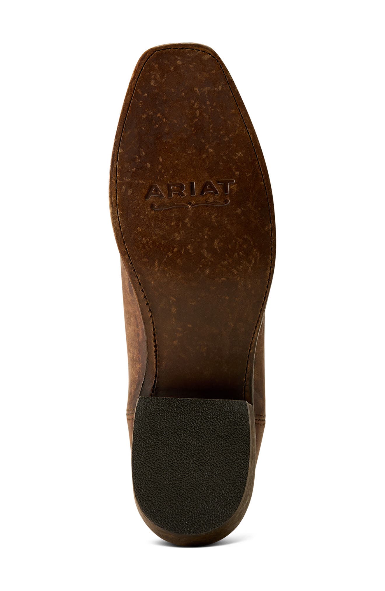 Knoxville Square Toe Western Boot, Alternate, color, GRAVEL BROWN