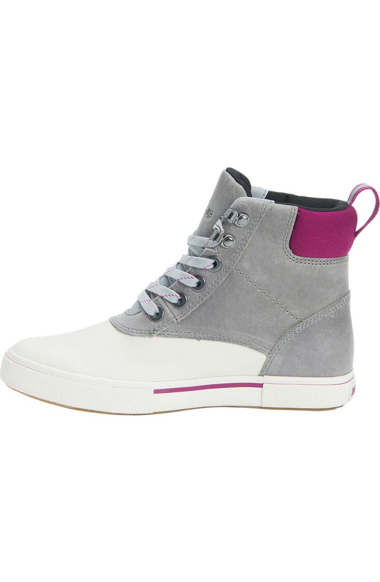XTRATUF Women's Leather Lace Up Ankle Deck Boot, Alternate, color,